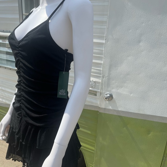 Little Black Dress NWT small Y2K Vibes - Picture 3 of 3